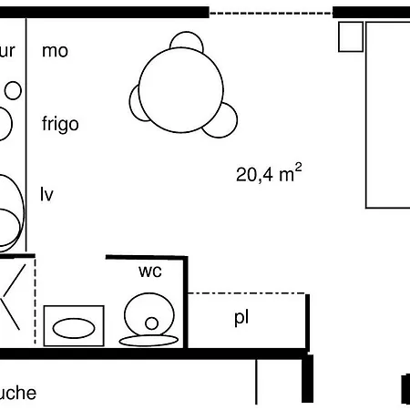 Monte-pente Apartamento *